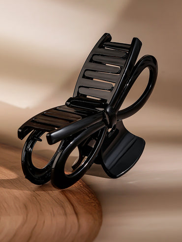 Solid Black Claw Hair Pin