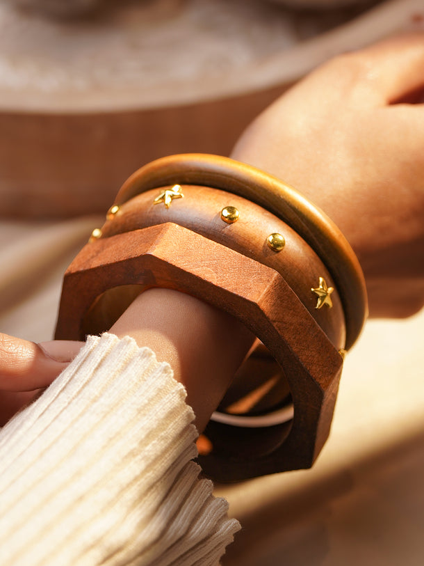 Everyday Brown Statement Bracelet