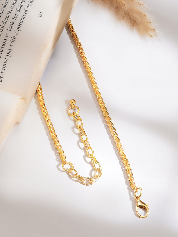 Gold Plated Royal Maltese Cross Pendant Necklace