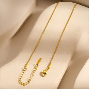 Demifine 18K Gold Plated Stainless Steel Emerald Crystal Pendant Necklace