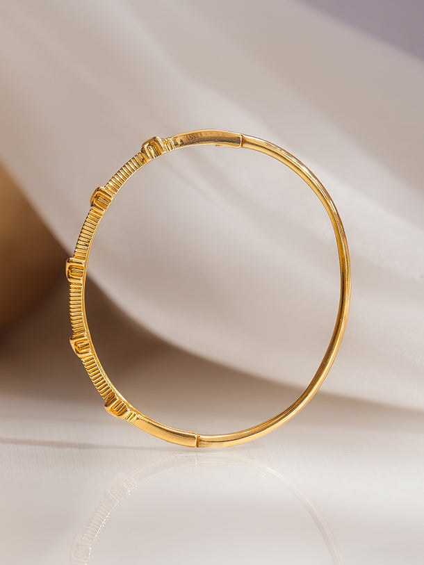 Gold Plated American Diamond Zirconia Bracelet