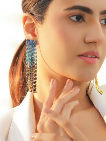 Starry Night Ombre Danglers