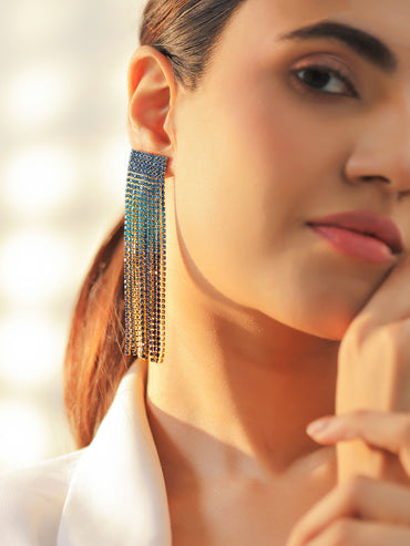Starry Night Ombre Danglers