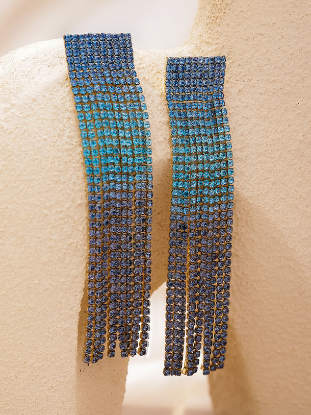 Starry Night Ombre Danglers