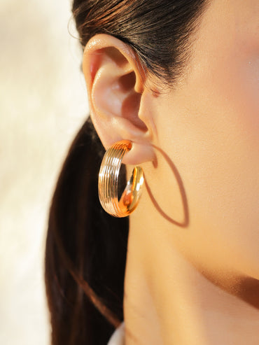 Pack of 9 Stud & Hoop Earrings