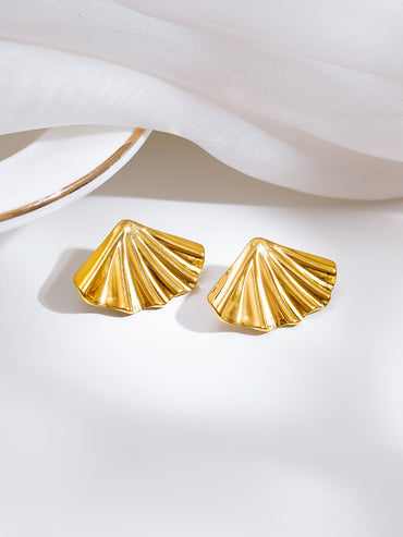 Demi Fine Seaside Glow Statement Studs Earrings