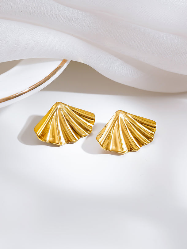 Demi Fine Seaside Glow Statement Studs Earrings