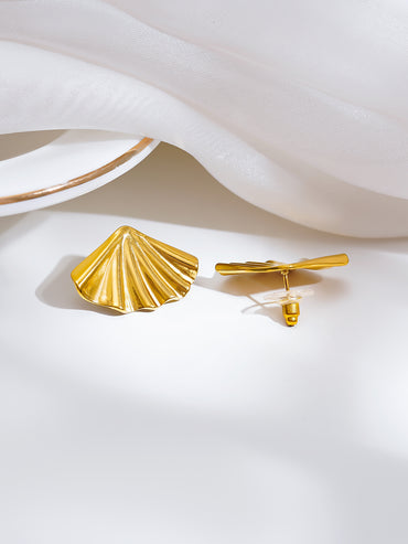 Demi Fine Seaside Glow Statement Studs Earrings