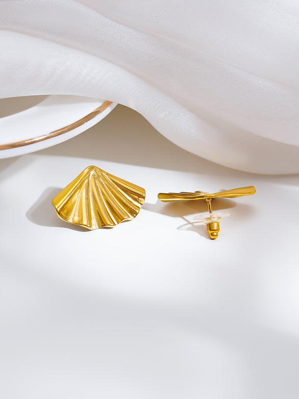Demi Fine Seaside Glow Statement Studs Earrings