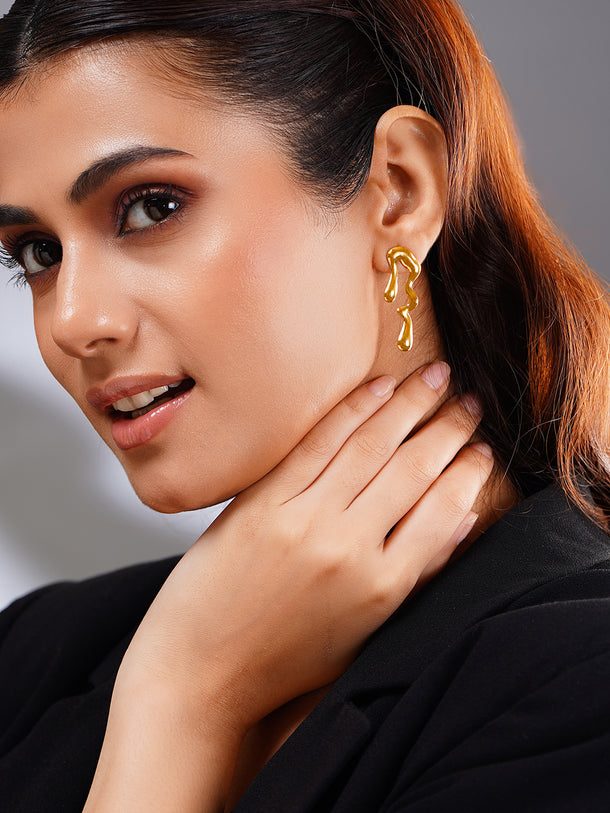Demi Fine Molten Glow Drop Earrings