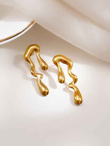 Demi Fine Molten Glow Drop Earrings