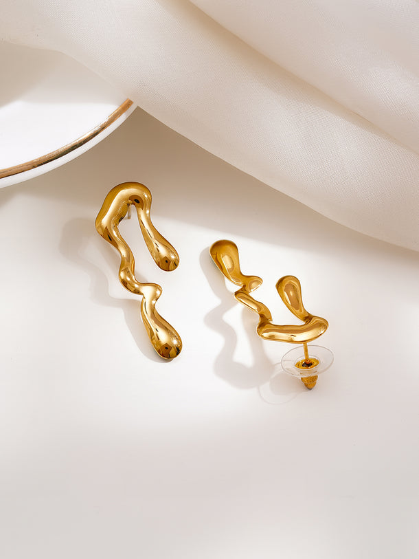 Demi Fine Molten Glow Drop Earrings