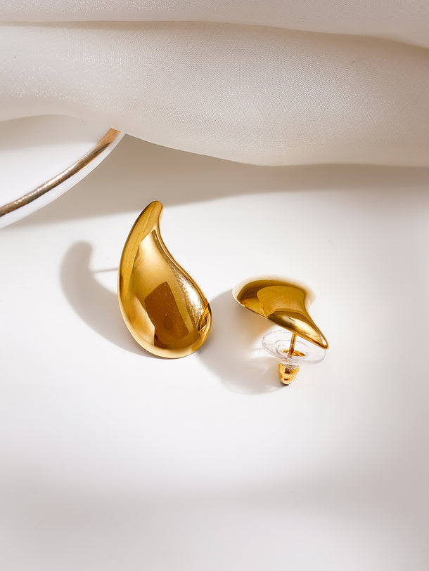 Demi Fine Liquid Glow Statement Studs Earrings