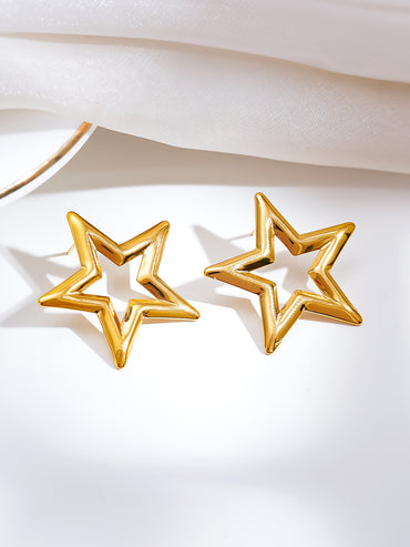 Demi Fine Shooting Star Statement Studs Earrings