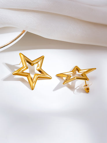 Demi Fine Shooting Star Statement Studs Earrings