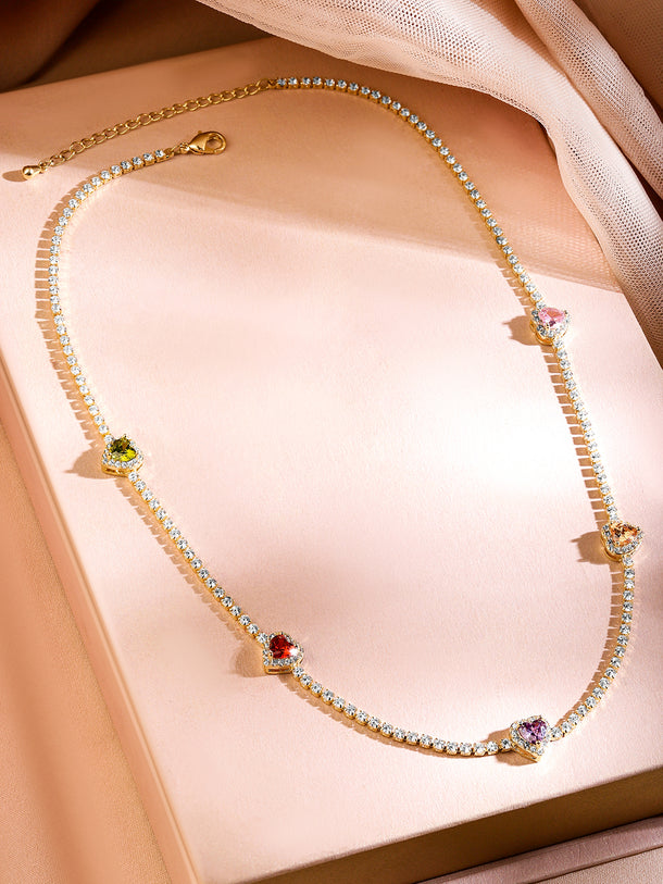 Beloved Hearts Adorn Necklace