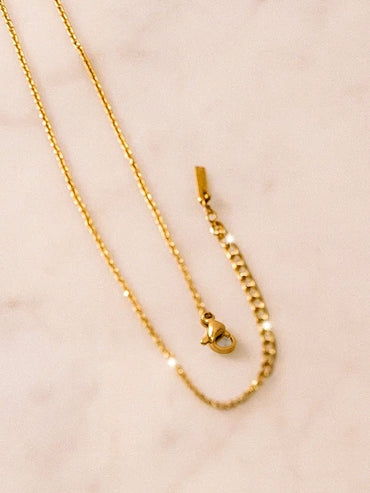 Gold Toned Infinity Pendant