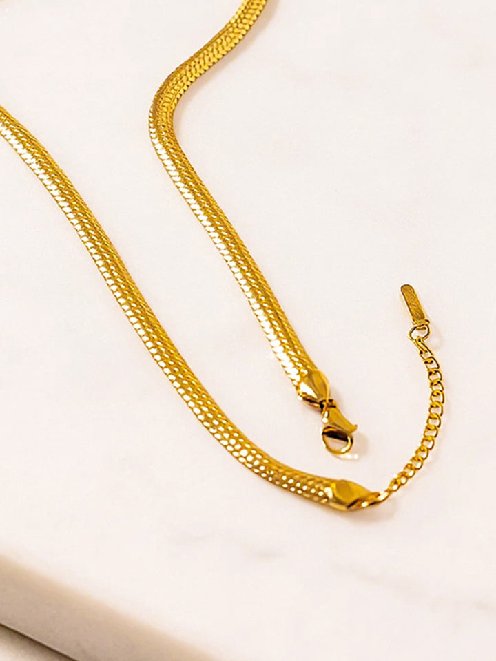 Rubans Gold-Plated Necklace