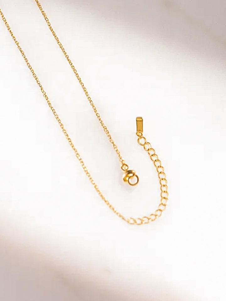 Rubans Gold-Plated Handcrafted Necklace