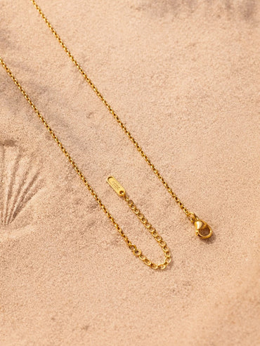 Demi Fine 18K Gold Plated Multi Charm Pendant Chain Necklace | Anti Tarnish