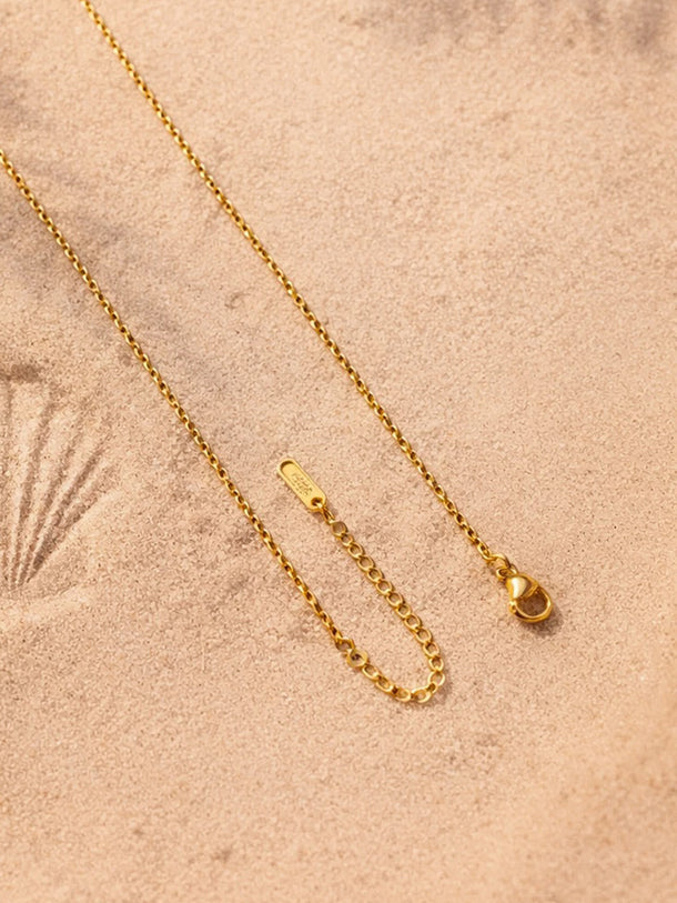 Demi Fine 18K Gold Plated Multi Charm Pendant Chain Necklace | Anti Tarnish