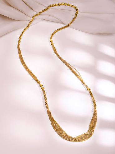 Gold Plated Dual layered Necklace