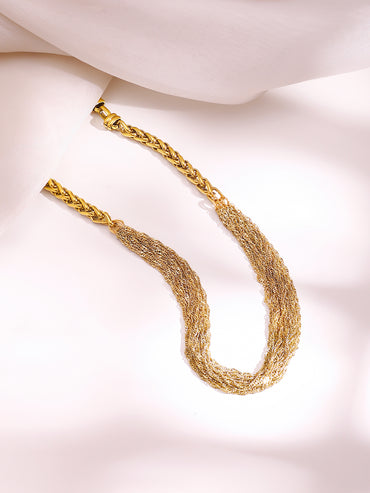 Gold Plated Dual layered Necklace