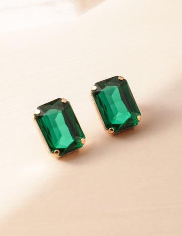 Green Crystal Party Necklace Set