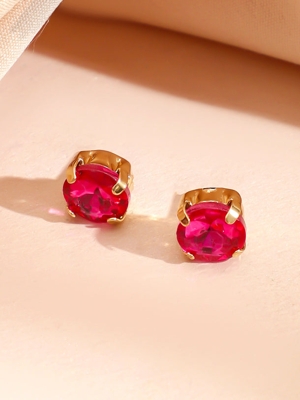 Multi Colored Crystal Necklace Set