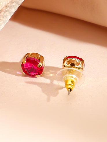 Multi Colored Crystal Necklace Set