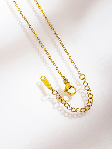 American Diamond Zirconia Love Pendant