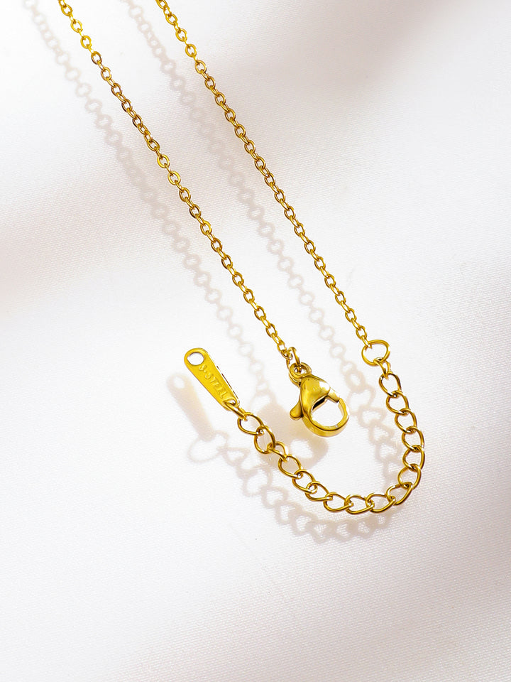 American Diamond Zirconia Love Pendant