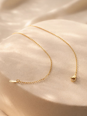 Demi Fine 18K Gold Plated Heart Pendant Chunky Chain Necklace | Anti Tarnish