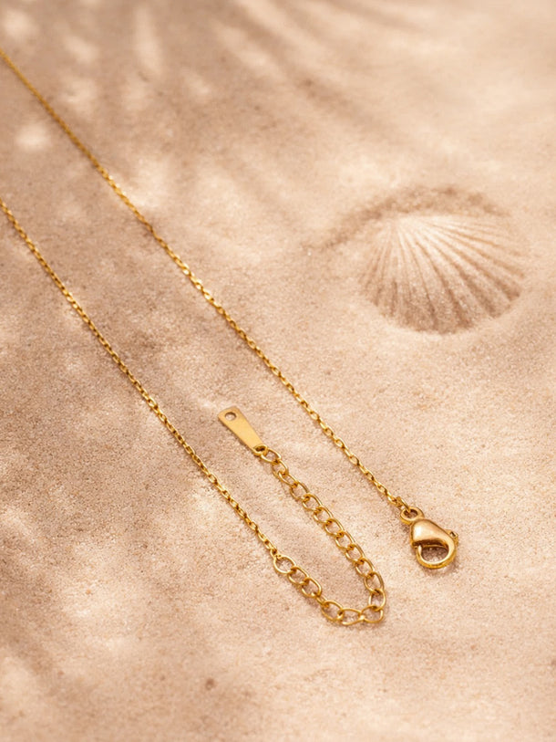 Demi Fine 18K Gold Plated Chevron V Shape Pendant Chain | Anti Tarnish