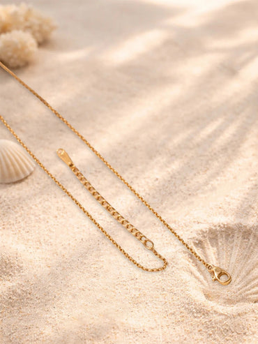Demi Fine 18K Gold Plated Starfish Pendant Chain Necklace | Anti Tarnish