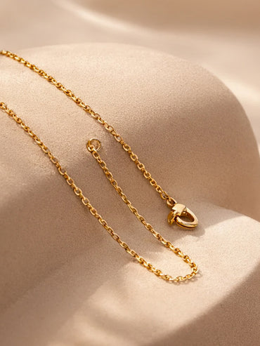 Demi Fine 18K Gold Plated Heart Petal Clover Pendant Necklace | Anti Tarnish