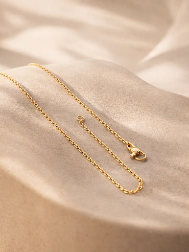 Demi Fine 18K Gold Plated Sleek Butterfly Charm Chain Necklace | Anti Tarnish