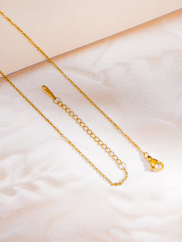 Demi Fine 18K Gold Plated Statement Turquoise Charm Necklace | Anti Tarnish
