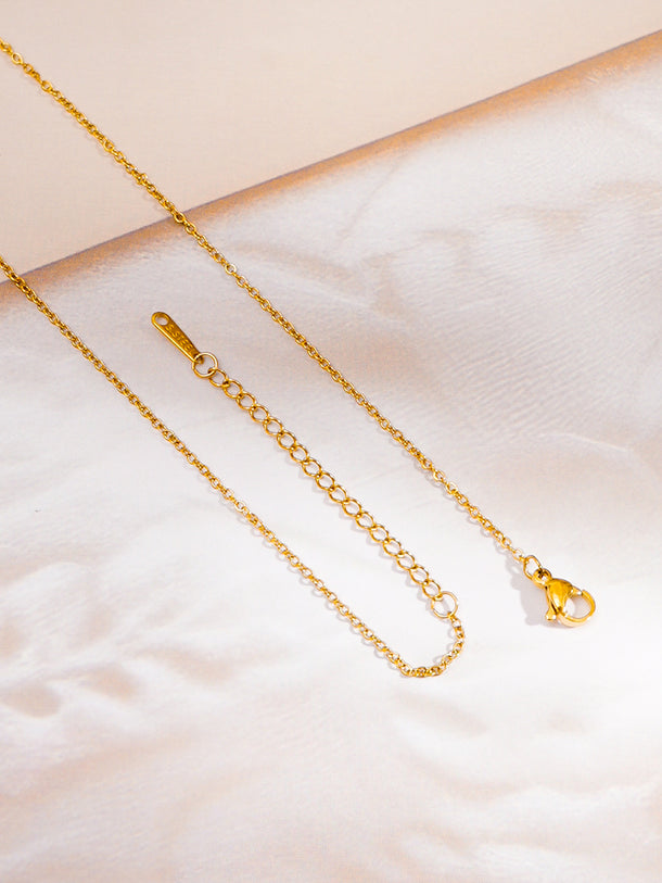 Demi Fine 18K Gold Plated Statement Turquoise Charm Necklace | Anti Tarnish