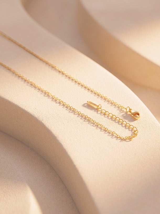 Demi Fine 18K Gold Plated Letter D Pendant Necklace | Anti Tarnish