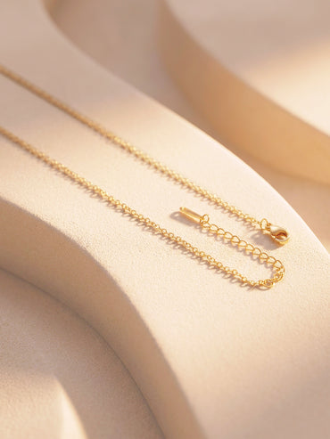Demi Fine 18K Gold Plated Letter C Pendant Necklace | Anti Tarnish