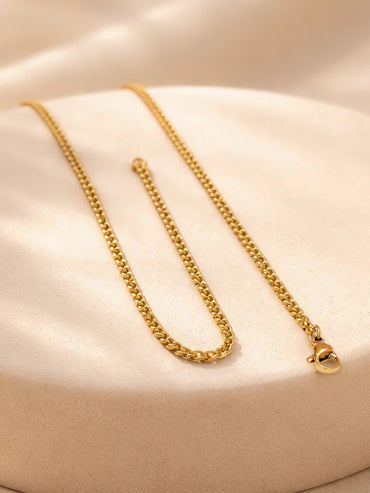 Demi Fine 18K Gold Plated Letter R Pendant Necklace | Anti Tarnish