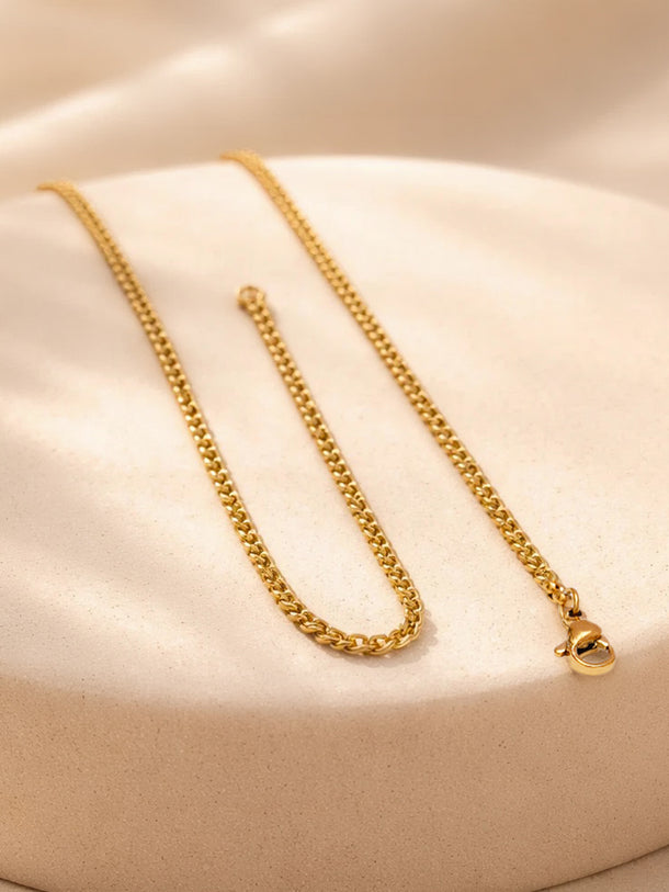 Demi Fine 18K Gold Plated Letter R Pendant Necklace | Anti Tarnish
