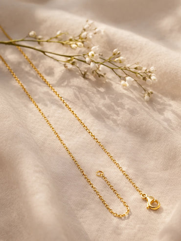 Demi Fine 18K Gold Plated Letter H Pendant Necklace | Anti Tarnish