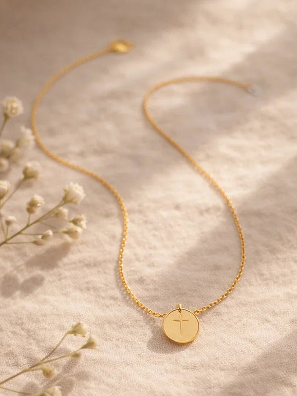 Demi Fine 18K Gold Plated Letter T Pendant Necklace | Anti Tarnish