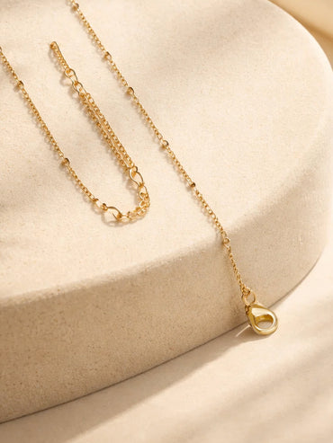 Demi Fine 18K Gold Plated Letter H Pendant Necklace | Anti Tarnish