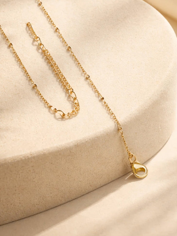 Demi Fine 18K Gold Plated Letter H Pendant Necklace | Anti Tarnish