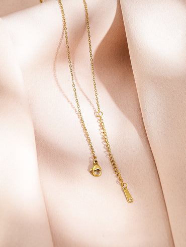 Crystal Studded Necklace Set