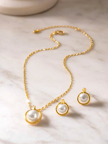 Pearl Glow Pendant Set