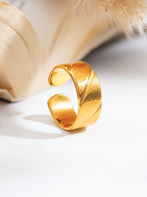 Demi Fine Twisted Path Statement Ring